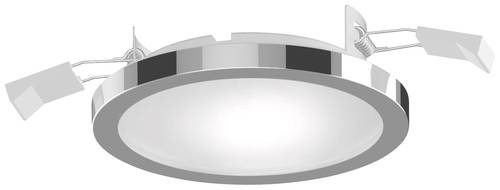 LightMe LM85664 Aqua LED-Einbauleuchte LED 6W Chrom von LightMe
