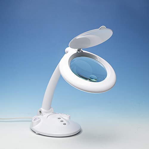 Lightcraft LED Lupe Tischlampe mit Organizer Basis von Lightcraft