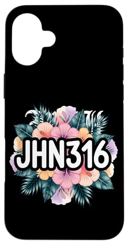 Christliche Hibiskus Jhn316 Blumen Hülle für iPhone 16 Plus Christliche Hibiskus Jhn316 Blumen Hülle für iPhone 16 Plus von Lightedblessing Christliche Kleidung