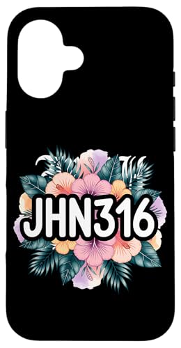 Christliche Hibiskus Jhn316 Blumen Hülle für iPhone 16 Christliche Hibiskus Jhn316 Blumen Hülle für iPhone 16 von Lightedblessing Christliche Kleidung