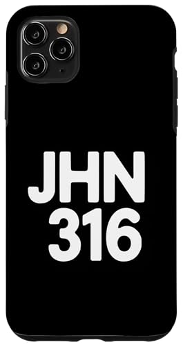 Jhn 316 Christliche Botschaft Für Hoffnung Hülle für iPhone 11 Pro Max von Lightedblessing Christliche Kleidung