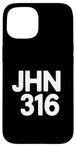 Jhn 316 Christliche Botschaft Für Hoffnung Hülle für iPhone 15 von Lightedblessing Christliche Kleidung