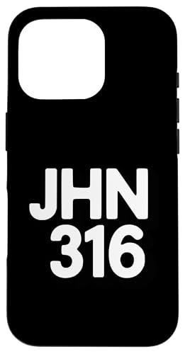 Jhn 316 Christliche Botschaft Für Hoffnung Hülle für iPhone 16 Pro Jhn 316 Christliche Botschaft Für Hoffnung Hülle für iPhone 16 Pro von Lightedblessing Christliche Kleidung