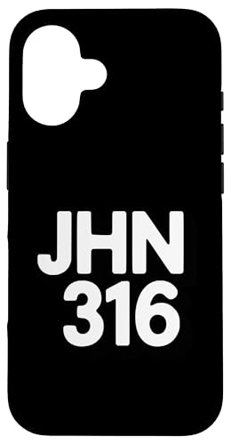 Jhn 316 Christliche Botschaft Für Hoffnung Hülle für iPhone 16 Jhn 316 Christliche Botschaft Für Hoffnung Hülle für iPhone 16 von Lightedblessing Christliche Kleidung