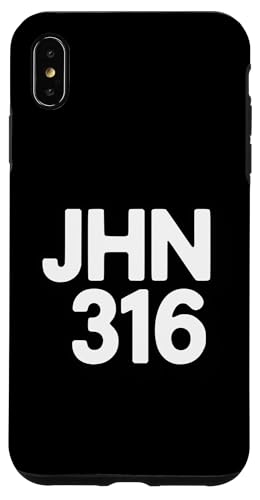 Jhn 316 Christliche Botschaft Für Hoffnung Hülle für iPhone XS Max Jhn 316 Christliche Botschaft Für Hoffnung Hülle für iPhone XS Max von Lightedblessing Christliche Kleidung