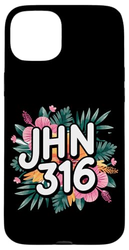 Jhn 316 Christlicher Blumenvers Hülle für iPhone 15 Plus Jhn 316 Christlicher Blumenvers Hülle für iPhone 15 Plus von Lightedblessing Christliche Kleidung