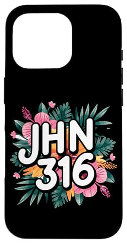 Jhn 316 Christlicher Blumenvers Hülle für iPhone 16 Pro Jhn 316 Christlicher Blumenvers Hülle für iPhone 16 Pro von Lightedblessing Christliche Kleidung
