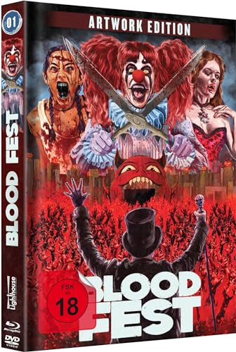 Blood Fest Ltd. Mediabook Artwork Edition Nr. 1 (BD+DVD) [Blu-ray] von Lighthouse Home Entertainment