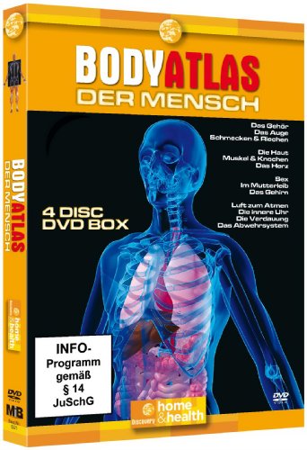 Bodyatlas - Der Mensch [4 DVDs] von Lighthouse Home Entertainment
