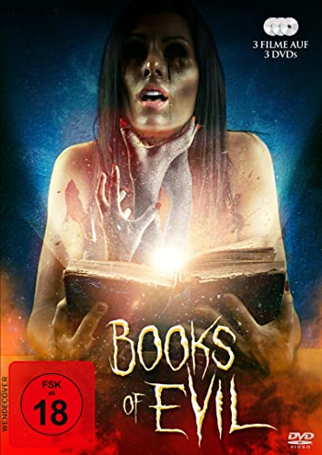 Books of Evil - (3 Filme) - [DVD] (Diary of Evil, The Field Guide To Evil, The Book of Fire) von Lighthouse Home Entertainment