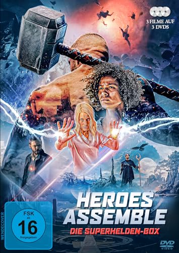 Heroes Assemble - Die Superhelden-Box [3 DVDs] von Lighthouse Home Entertainment
