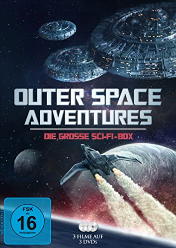 Outer Space Adventures Die grosse Sci-Fi-Box - (3 Filme) - [DVD] (Canaries - Kidnapped into Space, Sanctuary - Population One, The Black Hole) von Lighthouse Home Entertainment