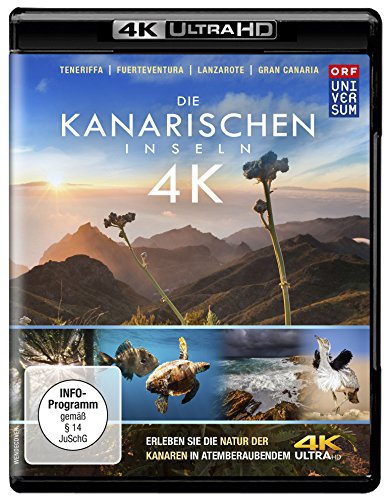 Die Kanarischen Inseln (4K Ultra-HD) Teneriffa l Gran Canaria l Lanzarote l Fuerteventura l La Gomera l La Palma l El Hierro [Blu-ray] von Lighthouse