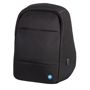 LIGHTPAK Laptop-Rucksack RPET Kunstfaser schwarz bis 39,6 cm (15,6 Zoll) von Lightpak