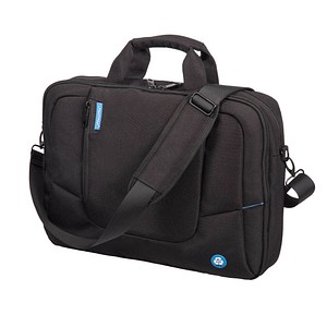 LIGHTPAK Laptoptasche RPET Kunstfaser schwarz 46202 bis 43,2 cm (17 Zoll) von Lightpak