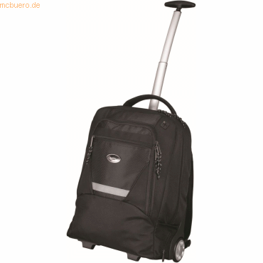 Lightpak Laptop Trolley-Rucksack Master 32,5x48,5x18cm Nylon schwarz von Lightpak