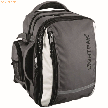 Lightpak Laptoprucksack Vantage 40x50x25cm Nylon grau von Lightpak