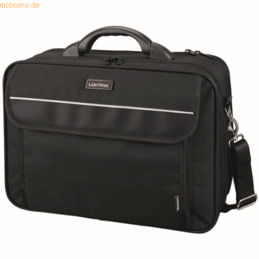 Lightpak Laptoptasche Arco 15 Zoll 30x41x13cm Polyester schwarz von Lightpak