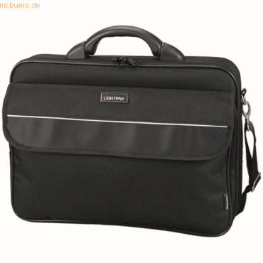 Lightpak Laptoptasche Elite S 15 Zoll 37,529x10cm Polyester schwarz von Lightpak