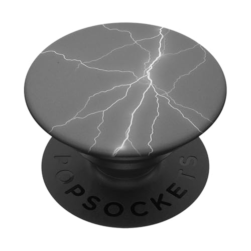 Dramatisches Himmelswetter-Design in grauer Farbe PopSockets Klebender PopGrip Dramatisches Himmelswetter-Design in grauer Farbe PopSockets Klebender PopGrip von Lights and Energy Background