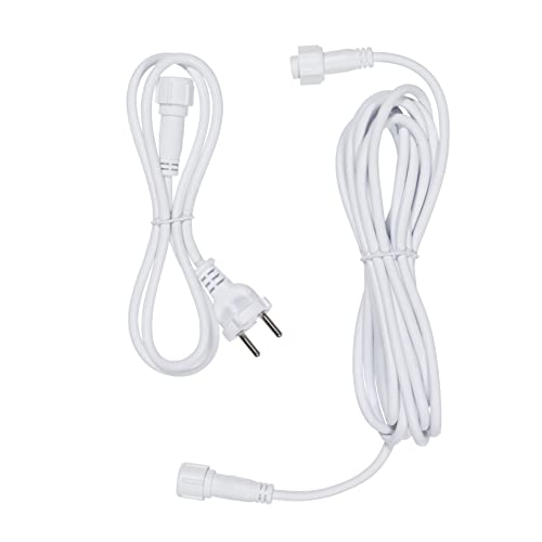 Lights4fun 5m Verlängerungskabel und Stecker für Ultimate Connect Party Lichterkette Koppelbar Weiß Lights4fun 5m Verlängerungskabel und Stecker für Ultimate Connect Party Lichterkette Koppelbar Weiß von Lights4fun
