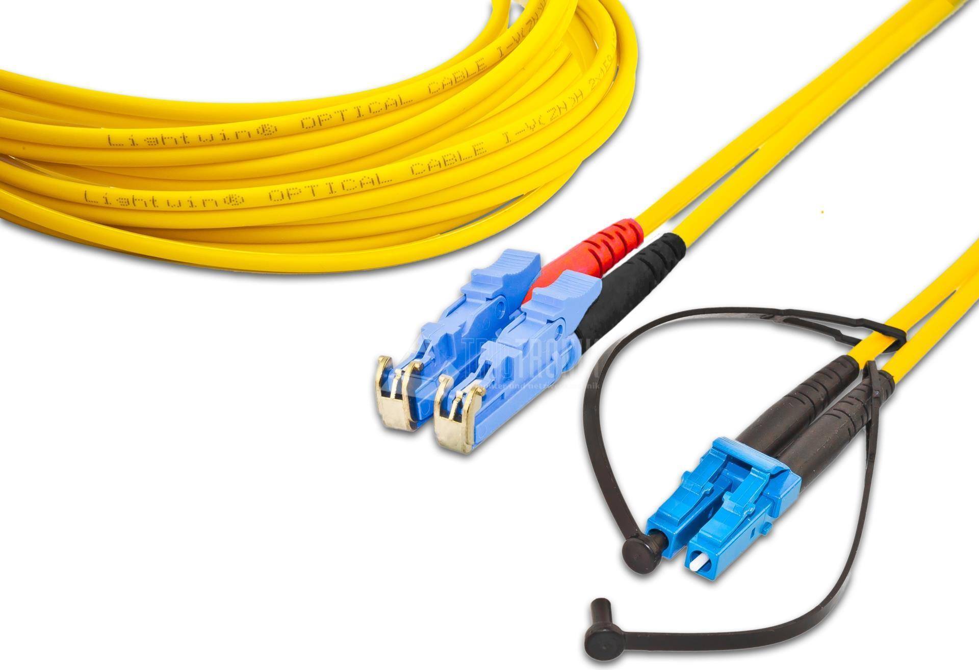 Lightwin High Quality Duplex LWL Patchkabel - SM - LSH - LC (LDP-09 LSH-LC 2.0) von Lightwin