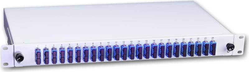 Lightwin LWL Spleissbox, 48 Fasern, 24x DSC Singlemode, 9/125�m OS2 G657.A1 Pigtail Splei�boxen (SPBOX 48E09 OS2 DSC) von Lightwin