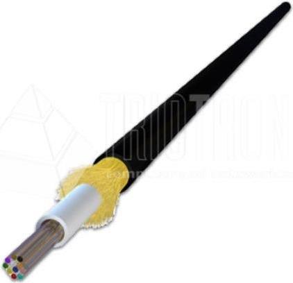 Lightwin Microkabel mit HDPE Mantel, 4 bis 24 Fasern, nur 3,8mm Ø, G.657.A1 LWL Kabel (LCTMC 24 A1 1X24 HDPE) von Lightwin
