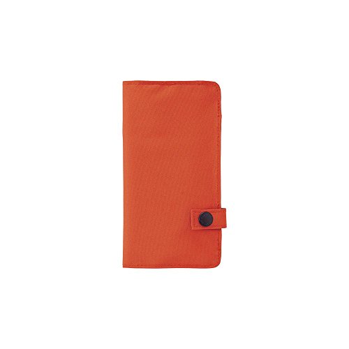 LIHITLAB Slim Pen Case, 7.5 x 4.3, Orange (A7585-4) von Lihit Lab