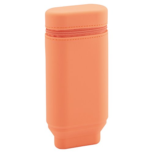 Lihit Lab A7694-4 Stifteetui mit Standfunktion, oval, Orange Lihit Lab A7694-4 Stifteetui mit Standfunktion, oval, Orange von Lihit Lab