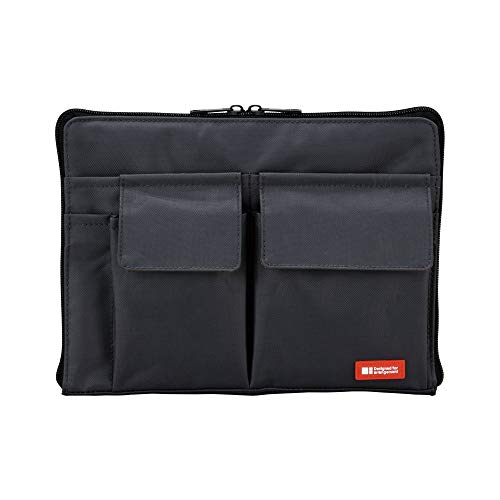 LIHITLAB Taschen-Organizer mit Aufbewahrungstaschen Schwarz von Lihit Lab