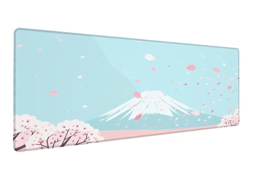Mauspad, 600x300x3mm Gaming Mauspad XXL Blau, Große Schreibtischunterlage Mouse Pad Berg, Rutschfeste Gummibasis, Genähte Kanten Schreibtisch Unterlage, Verbessert Präzision und Geschwindigkei B-1 Mauspad, 600x300x3mm Gaming Mauspad XXL Blau, Große Schreibtischunterlage Mouse Pad Berg, Rutschfeste Gummibasis, Genähte Kanten Schreibtisch Unterlage, Verbessert Präzision und Geschwindigkei B-1 von Lihogbo