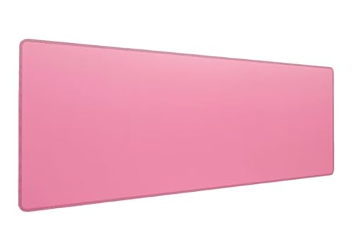 Mauspad, 600x300x3mm Gaming Mauspad XXL Rosa, Große Schreibtischunterlage Mouse Pad Einfachheit, Wasserdicht Rutschfeste Gummibasis Genähte Kanten Mousepad, Verbessert Präzision und Geschwindigkei N-3 Mauspad, 600x300x3mm Gaming Mauspad XXL Rosa, Große Schreibtischunterlage Mouse Pad Einfachheit, Wasserdicht Rutschfeste Gummibasis Genähte Kanten Mousepad, Verbessert Präzision und Geschwindigkei N-3 von Lihogbo