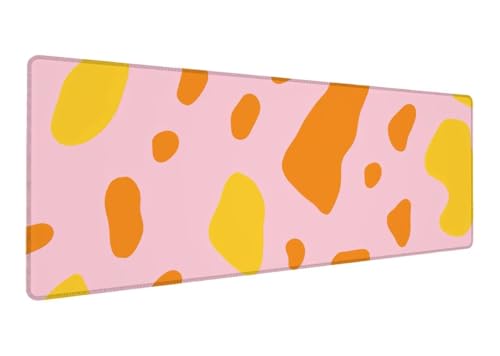Mauspad, 600x300x3mm Gaming Mauspad XXL Rosa, Große Schreibtischunterlage Mouse Pad Einfachheit, Wasserdicht Rutschfeste Gummibasis Genähte Kanten Mousepad, Verbessert Präzision und Geschwindigkei K-4 Mauspad, 600x300x3mm Gaming Mauspad XXL Rosa, Große Schreibtischunterlage Mouse Pad Einfachheit, Wasserdicht Rutschfeste Gummibasis Genähte Kanten Mousepad, Verbessert Präzision und Geschwindigkei K-4 von Lihogbo