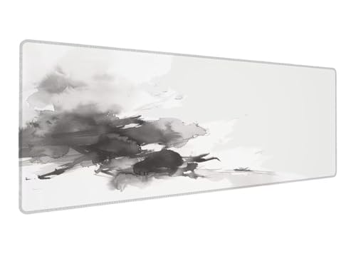 Mauspad, 700x300x3mm Gaming Mauspad XXL Grau, Große Schreibtischunterlage Mouse Pad Einfachheit, Wasserdicht Rutschfeste Gummibasis Genähte Kanten Mousepad, Verbessert Präzision und Geschwindigkei I-6 Mauspad, 700x300x3mm Gaming Mauspad XXL Grau, Große Schreibtischunterlage Mouse Pad Einfachheit, Wasserdicht Rutschfeste Gummibasis Genähte Kanten Mousepad, Verbessert Präzision und Geschwindigkei I-6 von Lihogbo