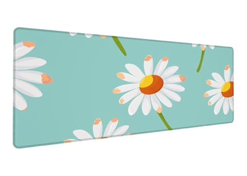 Mauspad, 700x300x3mm Gaming Mauspad XXL Grün, Große Schreibtischunterlage Mouse Pad Blume, Rutschfeste Gummibasis, Genähte Kanten Schreibtisch Unterlage, Verbessert Präzision und Geschwindigkei S-0 Mauspad, 700x300x3mm Gaming Mauspad XXL Grün, Große Schreibtischunterlage Mouse Pad Blume, Rutschfeste Gummibasis, Genähte Kanten Schreibtisch Unterlage, Verbessert Präzision und Geschwindigkei S-0 von Lihogbo