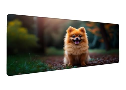 Mauspad, 700x300x3mm Gaming Mauspad XXL Hund, Große Schreibtischunterlage Mouse Pad Tier, Rutschfeste Gummibasis, Genähte Kanten Schreibtisch Unterlage, Verbessert Präzision und Geschwindigkei R-9 Mauspad, 700x300x3mm Gaming Mauspad XXL Hund, Große Schreibtischunterlage Mouse Pad Tier, Rutschfeste Gummibasis, Genähte Kanten Schreibtisch Unterlage, Verbessert Präzision und Geschwindigkei R-9 von Lihogbo