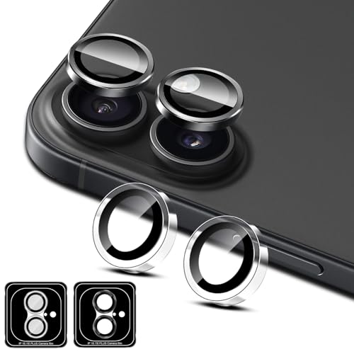 LiiLaa Kamera Schutzfolie für iPhone 16/16 plus für Panzerglas, 2 Sätzen Individuelle Kameraschutz 9H Härte Kamera Glas Folie Anti-Kratzen Linse Schutzglas - Schwarz + Klar LiiLaa Kamera Schutzfolie für iPhone 16/16 plus für Panzerglas, 2 Sätzen Individuelle Kameraschutz 9H Härte Kamera Glas Folie Anti-Kratzen Linse Schutzglas - Schwarz + Klar von LiiLaa
