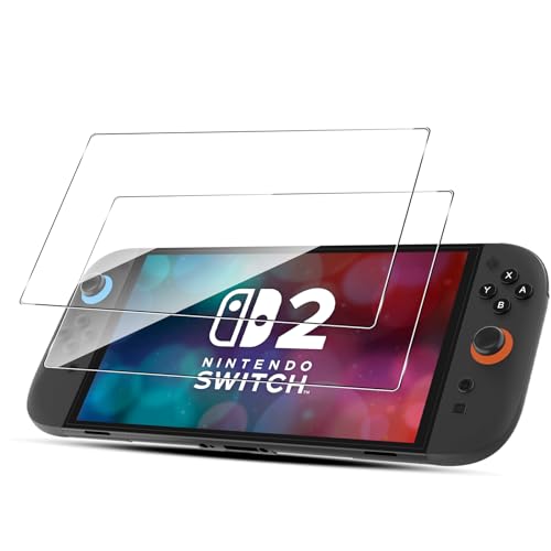 LiiLaa Schutzfolie für Nintendo Switch 2 Model 2025 für Panzerglas, 2 Stück Gehärtete Glas Schutz Folie, Ultra-klar Schutzglas Displayschutzfolie für Switch2 Zubehör LiiLaa Schutzfolie für Nintendo Switch 2 Model 2025 für Panzerglas, 2 Stück Gehärtete Glas Schutz Folie, Ultra-klar Schutzglas Displayschutzfolie für Switch2 Zubehör von LiiLaa