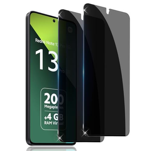 LiiLaa Sichtschutz für Xiaomi Redmi Note 13/13 Pro für Panzerglas, 2 Stück Anti Spy Gehärtete Glas Schutz Folie, Anti-Kratzer Sichtschutzfolie, 9H Härte Privacy Schutzfolie LiiLaa Sichtschutz für Xiaomi Redmi Note 13/13 Pro für Panzerglas, 2 Stück Anti Spy Gehärtete Glas Schutz Folie, Anti-Kratzer Sichtschutzfolie, 9H Härte Privacy Schutzfolie von LiiLaa