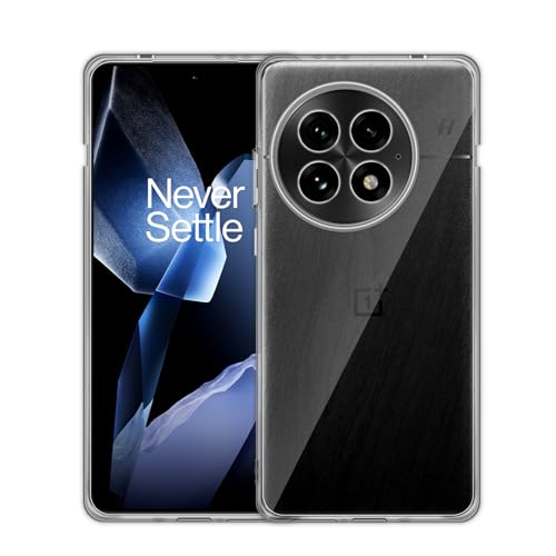 LiiLaa Hülle für OnePlus 13 5G, Transparent Ultra Dünn Handyhülle Soft TPU Silikon Case Slim Cover Kratzfest Stoßfestigkeit Durchsichtig Schutzhülle von LiiLaa