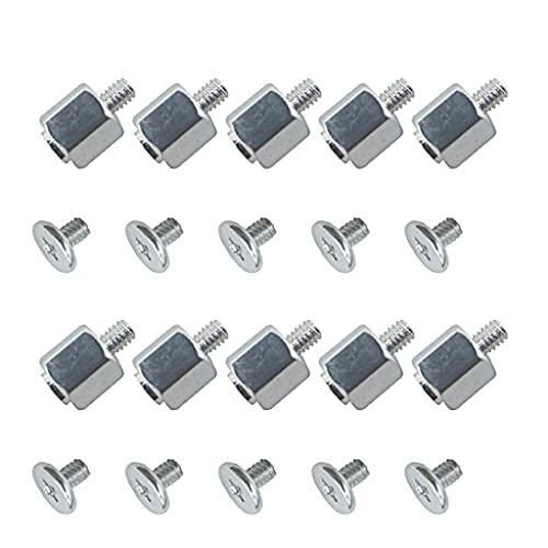 Ocobudbxw Computer Radiator 10 Set Handmontage Kits Stand Off Schraube Sechskantmutter für A-SUS M.2 SSD Motherboard Ocobudbxw Computer Radiator 10 Set Handmontage Kits Stand Off Schraube Sechskantmutter für A-SUS M.2 SSD Motherboard von Ocobudbxw