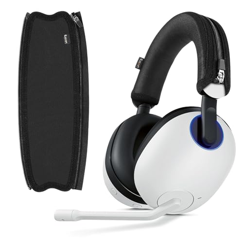 Likesing Inzone H9 Kopfhörer-Bandkissen, kompatibel mit Sony Inzone H3/H5/H7/H9 Kopfhörern, dicker Sportstoff, Ersatz-Kopfband-Schutzpolster (schwarz) von Likesing