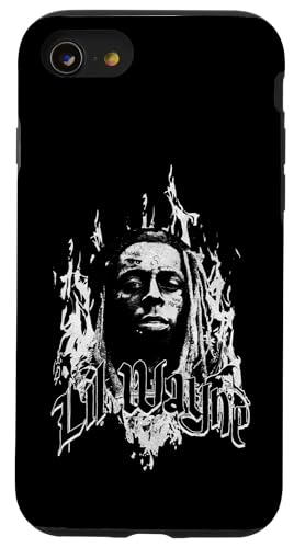 Offizielle Lil Wayne Flames Hülle für iPhone SE (2020) / 7 / 8 von Lil Wayne