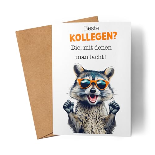 Lilavie-Design Karte Abschied Kollege Abschiedskarte Abschied auf Wiedersehen Abschiedsgeschenk Rente Ruhestand Pension von Lilavie-Design