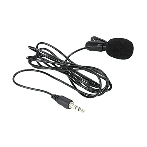 3,5 mm Lavalier-Mikrofon, Freisprech-Kragen-Clip-Mikrofon für Video-Videokonferenzen, Vlogging von Lilinzhi
