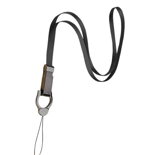 Lilinzhi Mehrzweck-Nylon-Telefonband mit Metall-Karabinerverschluss, geeignet für Hals oder Handgelenk, sorgt für das Gerät Lilinzhi Mehrzweck-Nylon-Telefonband mit Metall-Karabinerverschluss, geeignet für Hals oder Handgelenk, sorgt für das Gerät von Lilinzhi