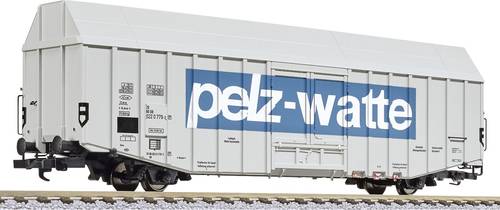 Liliput L235807 H0 Großraum-Güterwagen Hbks  pelz-watte  der DB Pelz-Watte von Liliput