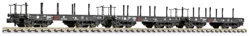 Liliput L260179 N 3er-Set 4-achs. Schwerlastwagen SSys 65-50 der DR SSys 65-50 von Liliput