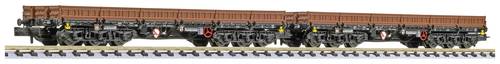 Liliput L260190 N 2er-Set, 6-achs. Schwerlastwagen Sas 4850 der DR Sas 4850 von Liliput